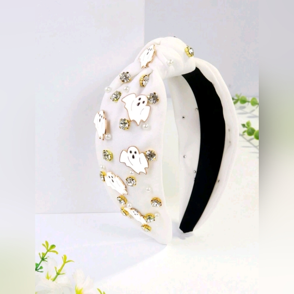 Halloween Fabric Wide Headband
